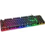 Deltaco Gaming GAM-021-RGB-DE teclado gaming con cable, USB ergonómico, iluminado alemán, QWERTZ negro (GAM-021-RGB-DE)