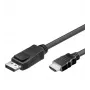 Alcasa Adaptador de cable DP-HDMI 2 m DisplayPort a HDMI Type-A Negro