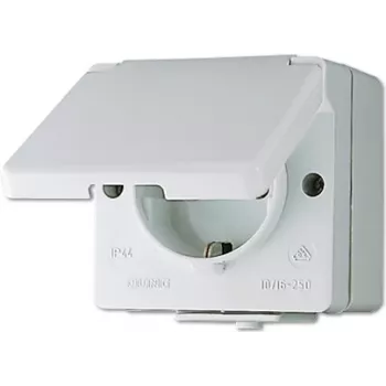 Caja empotrable JUNG 620 WX Type F, empotrable, altura 55 mm