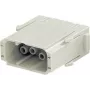 Conector Harting Han C-Modul inserto de contactos 09 14 008 3001 — 8 contactos de señal + PE, crimp
