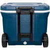 Coleman 50QT Xtreme Nevera con ruedas, Azul, Plástico, Poliuretano (PU), Negro, 47 l, 113 kg