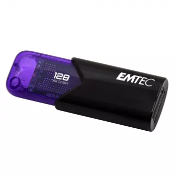 Unidad flash USB Emtec 128 GB USB Type-A 3.2 Gen 1 Click Easy
