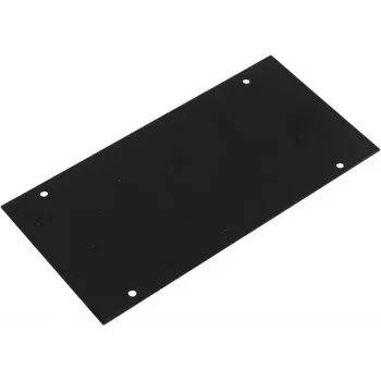 Placa ciega Omnitronic Módulo 2U 176x88 mm para módulos de rack