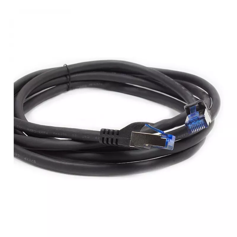Good Connections cable de red Cat.6A SmartFLEX HF negro 0,15m