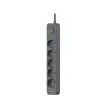 Regleta de enchufes TRACER TRALIS47023 — cable 1,8 m, 5 tomas