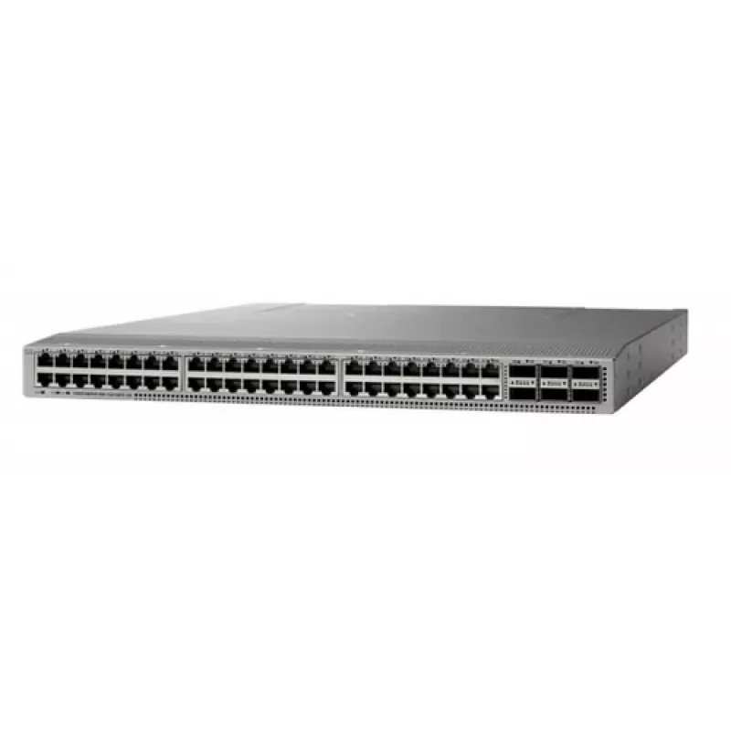 Switch de red gestionado Cisco N9K-C93108TC-FX3P 48x 10G Ethernet 1U