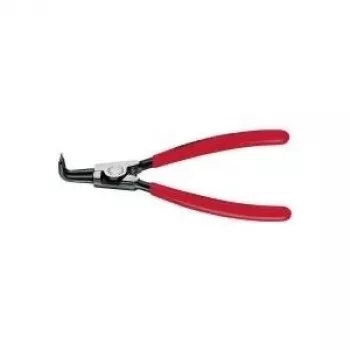 Knipex alicate para anillos de seguridad exteriores A 01 para ejes D.3-10mm 90° tornillo prisionero L.125mm