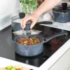 Set de ollas Russell Hobbs Nightfall Stone 3 piezas 16/18/20 cm antiadherente