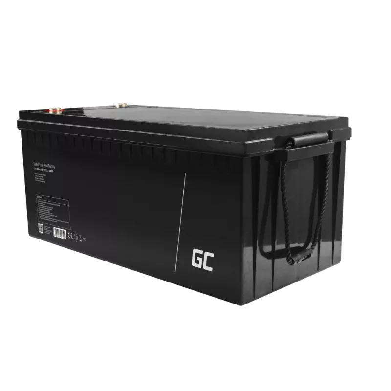 Batería de coche Green Cell AGM33 VRLA AGM 200 Ah 12 V, sin mantenimiento, 58 kg