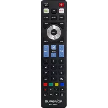 Superior Electronics ReplacemRemote Control - Mando a distancia de sustitución Negro, SUPTRB007, para televisores LG (SMART) (SUPTRB007)