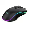 Ratón gaming con cable calefactado ActiveJet AMY-W390 — ambidiestro, óptico 2000 DPI, USB Type-A, 4 botones, negro