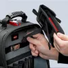 Bolsa de herramientas Knipex Modular Bag 00 19 50 LE negra/roja, vacía, almacenamiento modular para herramientas