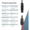 Cable Digitus DK-SCEC66-0030 6 mm² 3 m MC4 negro rojo