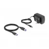 Estación de acoplamiento USB doble DeLOCK para 2 x SATA HDD SSD con función de clonación y lector de tarjetas