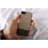 Man&Wood Lattis funda para iPhone 7/8, negra