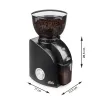 Molinillo de café Solis Scala Zero Static 135 W negro plata