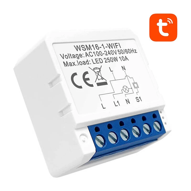 Interruptor inteligente Wi-Fi Avatto WSM16-W1 – control remoto para domótica
