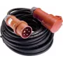 Alargador AS Schwabe 60568 — 25 m, negro, alargador para exterior e interior