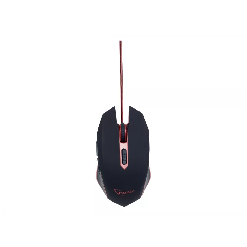 Ratón USB OPTICAL GAMING/RED MUSG-001-R GEMBIRD