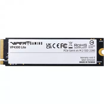 Unidad SSD 2 TB Viper VP4300 Lite M.2 PCIe Gen4x4 NVMe 2.0 PS5