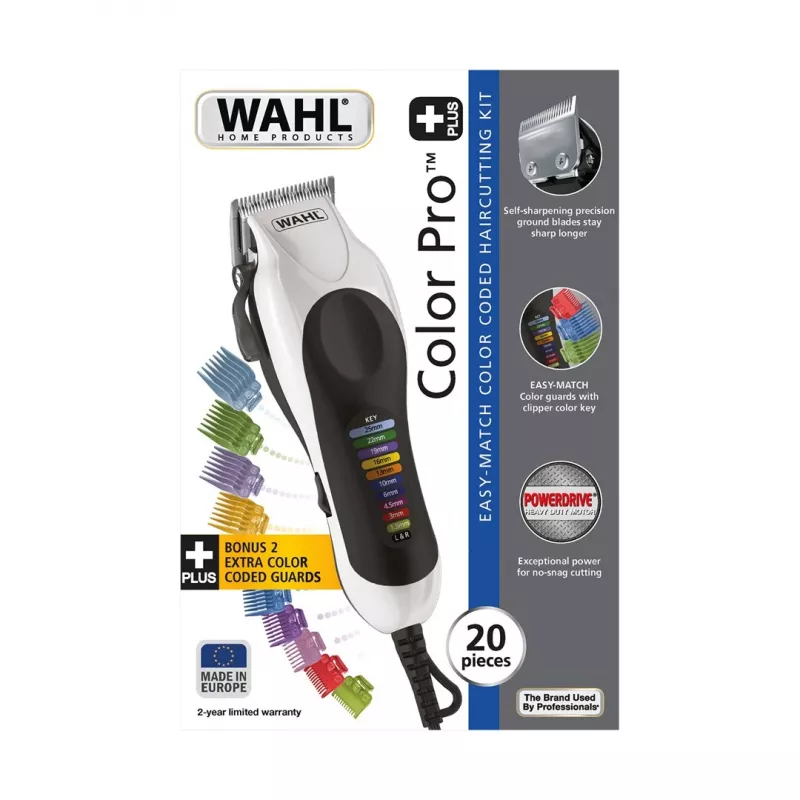 Cortapelos Wahl Color Pro Plus negro, blanco 10