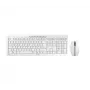Teclado CHERRY Stream Desktop Recharge ratón incluido universal RF inalámbrico QWERTZ alemán gris