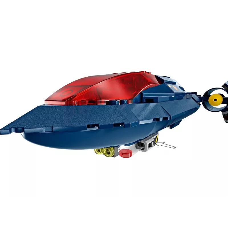 Juguete de construcción LEGO Marvel Super Heroes X-Jet 76281 con 5 minifiguras