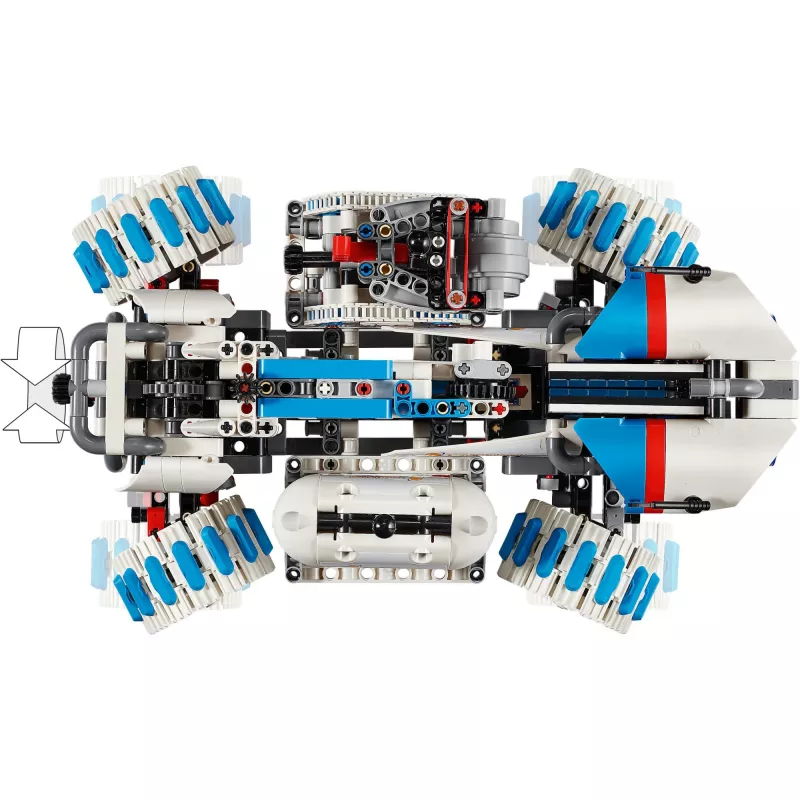 LEGO Technic 42211 Lunar Outpost rover lunar, juego de construcción, 1082 piezas, 10+