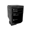 Cartucho de tóner Lexmark 20K negro Return Program CS720 CS725 20000 páginas negro