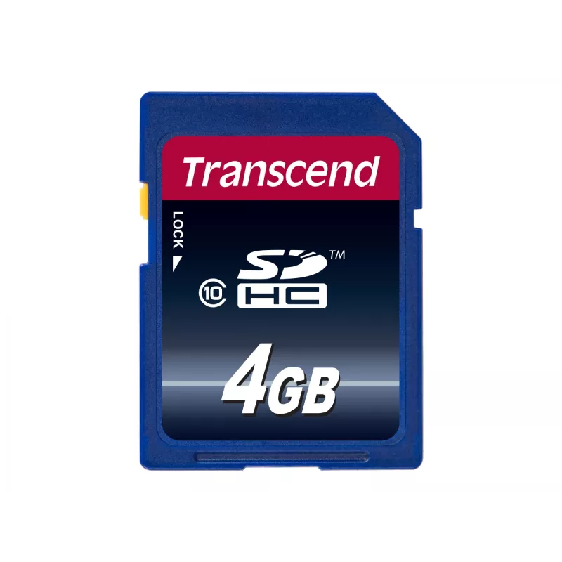 Memoria flash Transcend 4 GB SDHC Class 10 TS4GSDHC10
