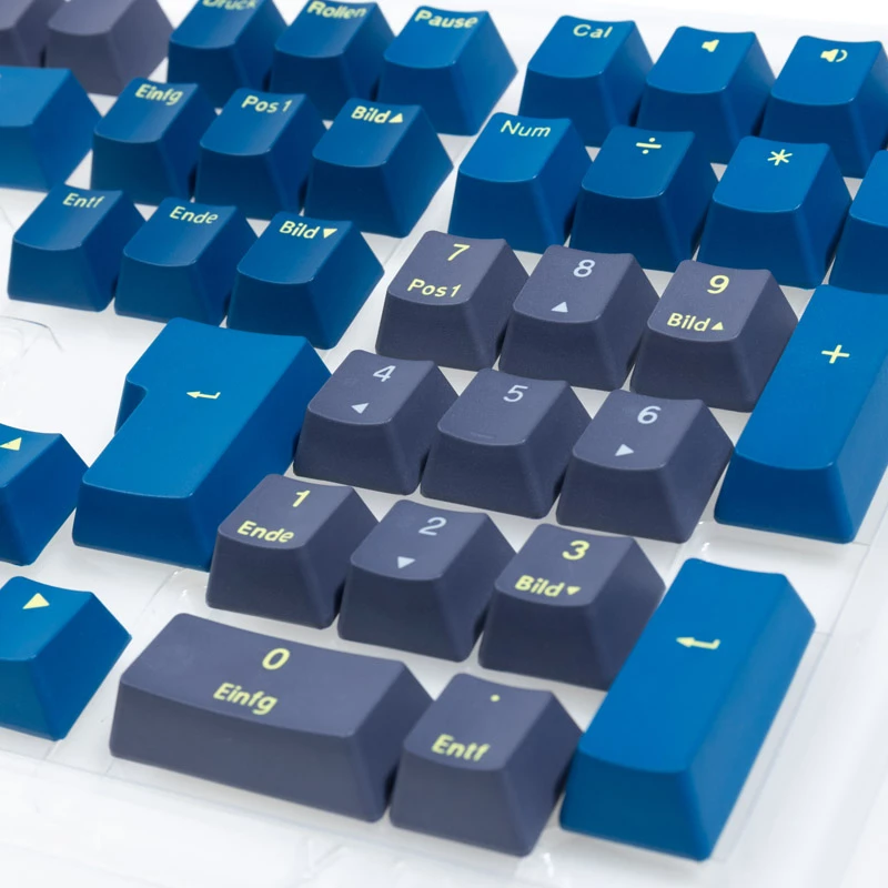 Set de keycaps Ducky PBT Double-Shot Daybreak — distribución DE