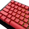 Keycaps GLORIOUS GPBT Basics — PBT, distribución US-ANSI, acentos rojos