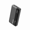 CANYON Batería externa PB-240, 25000mAh PD140W con pantalla, tamaño 160,0x82x27 mm, peso 508±10g, Gris oscuro