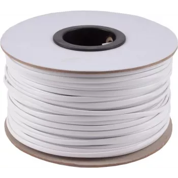 Cable telefónico plano S/CONN 76101-SP 100 m blanco