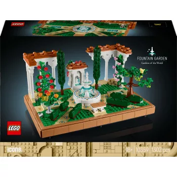 LEGO ICONS 10359 Jardín con fuente