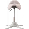 Asiento ergonómico de equilibrio Up Up Toronto blanco, tejido marfil, pistón de gas más largo