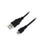 Cable LogiLink USB A a Micro USB B 5 m, USB 2.0, negro