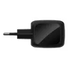 Cargador rápido AC de interior Belkin WCH019kqBK — 2× USB‑C, negro, protección OVP/OC/OT/SC