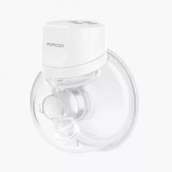 Sacaleches eléctrico doble Momcozy S12 Pro gris, 180ml