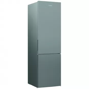 INDESIT INKS 1401 S4E | Clase de eficiencia energética E | Independiente | Frigorífico-congelador | Alto 202,5 cm | Capacidad frigorífico 266 l | Capacidad congelador 120 l | 38 dB | Plata