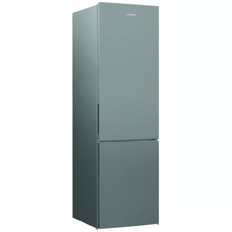 INDESIT INKS 1401 S4E | Clase de eficiencia energética E | Independiente | Frigorífico-congelador | Alto 202,5 cm | Capacidad frigorífico 266 l | Capacidad congelador 120 l | 38 dB | Plata