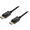 Cable DisplayPort Sharkoon 1.4 8K 3 m, DisplayPort 1.4, 3m de longitud, compatible con resolución 8K