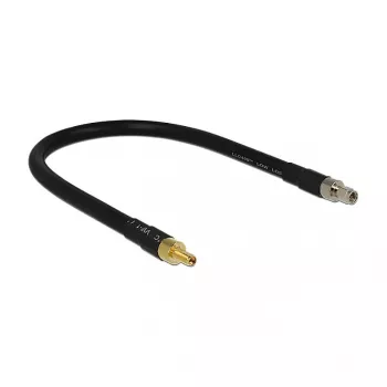 Cable coaxial DeLOCK 0,4 m SMA/SMA CFD400 LLC400 negro