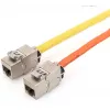Módulo Keystone Digitus Cat. 6A apantallado set con gestor de cables inteligente 24 unidades