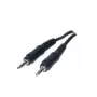 Cable de audio ShiverPeaks 3,5mm/3,5mm 2,5m