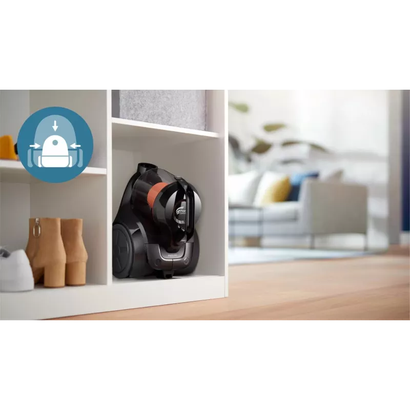 Aspirador Philips serie 1000 XB1142/10 1,3 L Aspirador de escoba en seco 800 W sin bolsa