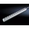Alargador de corriente Rittal 7240.310 2m 12 tomas de CA para interiores gris