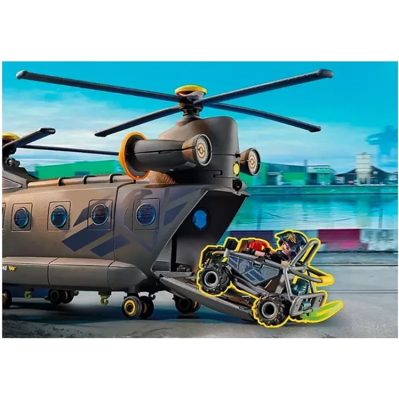 Set de juego Playmobil City Action 71149 con policía y vehículos