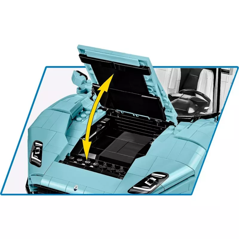 COBI 24351 Maserati MC20 Cielo Executive Edition juego de construcción, 1:12, 2312 piezas