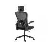 Silla gaming Sandberg ErgoFusion Basic asiento acolchado respaldo de malla negro